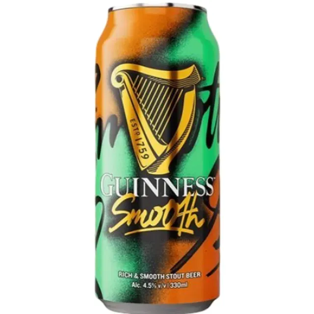 GUINESS SMOOTH CAN 330ML