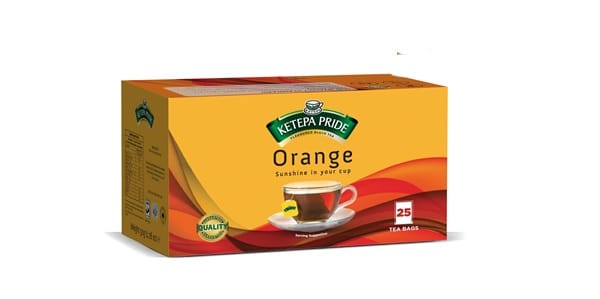 KETEPA PRIDE ORANGE ENVELOPED TEA-BAGS 25'S 50GM