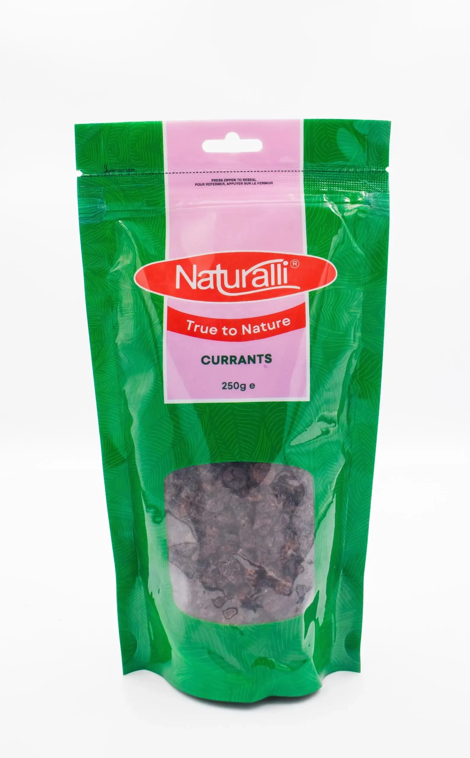 NATURALLI CURRANTS 250GM