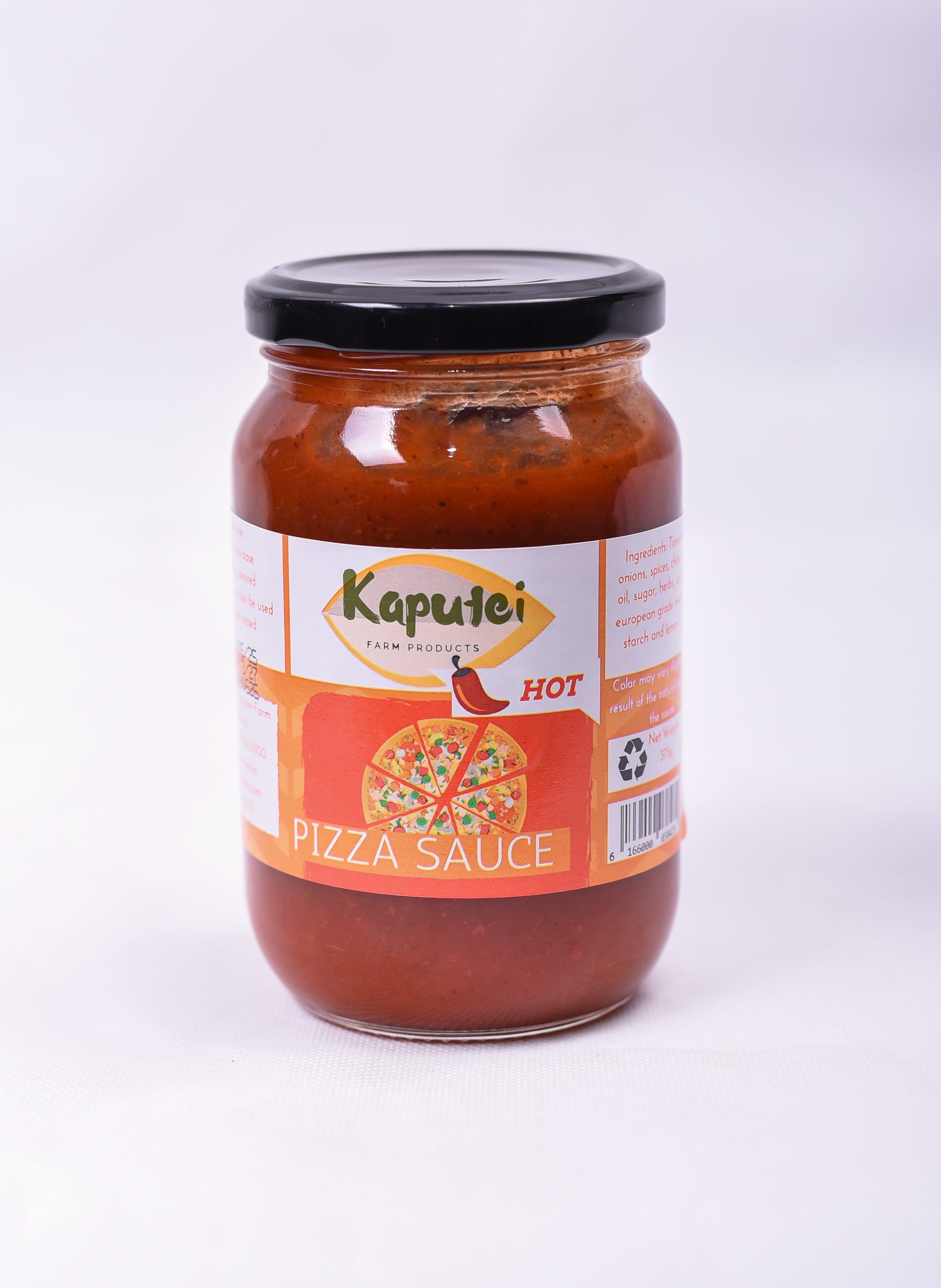 Kaputei Pizza Sauce Hot 330Gm