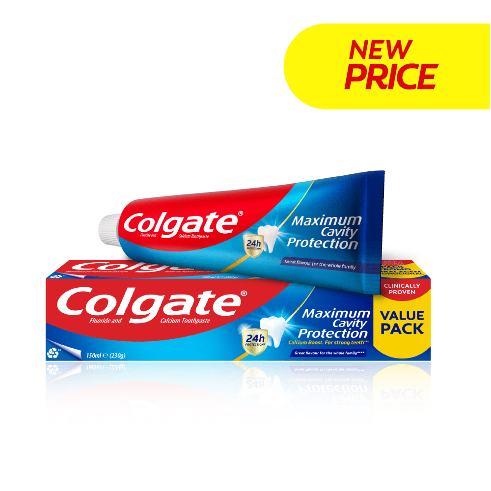 COLGATE MAXIMUM CAVITY PROTECTION TOOTHPASTE 220GM