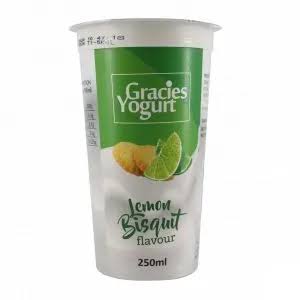 GRACIES LEMON BISCUITS FLAVOUR CUP 250ML