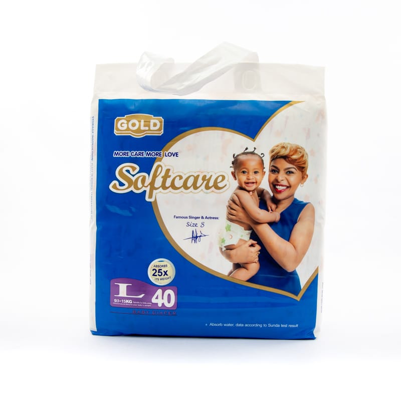 SOFTCARE BABY PANTS HC LARGE 40PCS