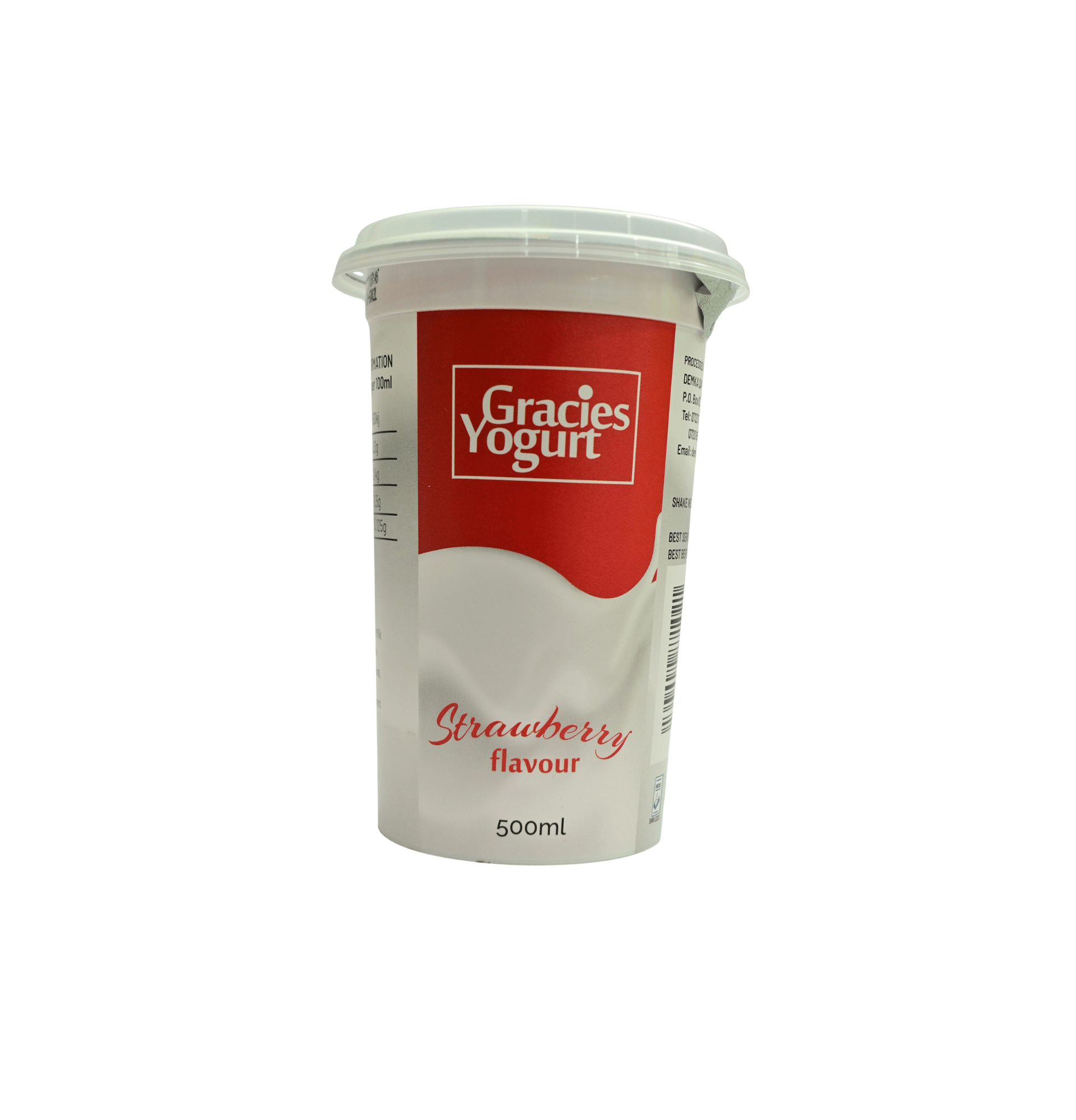 GRACIES S/BERRY YOGH  CUP 500ML