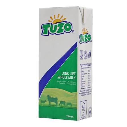 TUZO UHT WHOLE MILK 1LTR