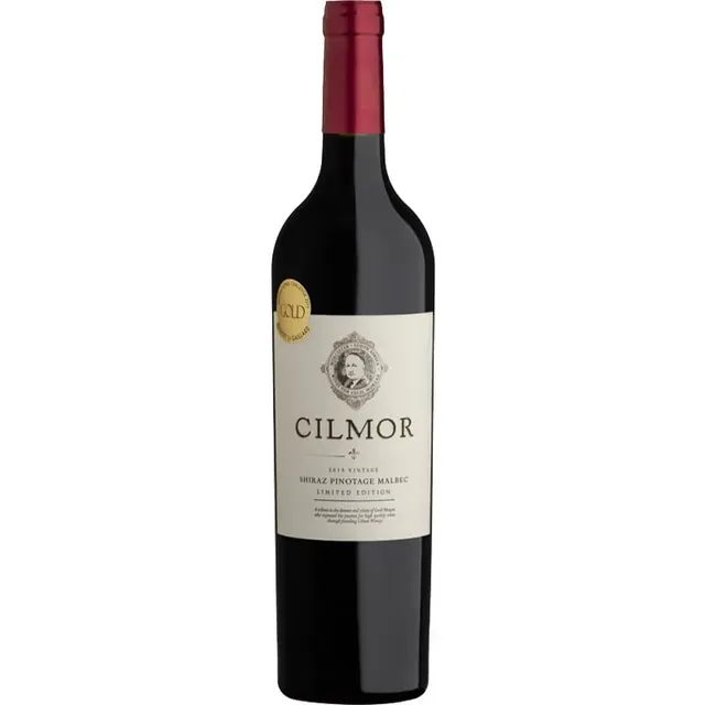 CILMOR SHIRAZ PINOTAGE MALBEC DRY RED 750ML