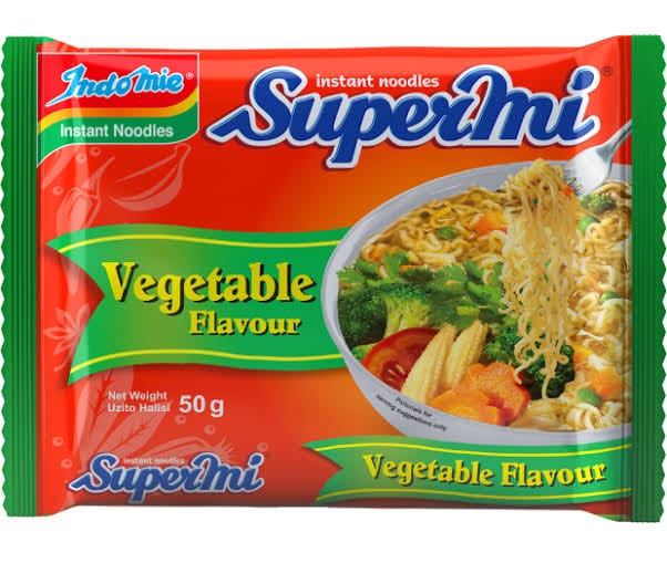 INDOMIE SUPERMI VEGETABLE NOODLES 50G