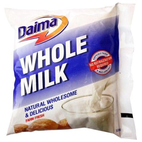 DAIMA WHOLE MILK POUCH 500ML