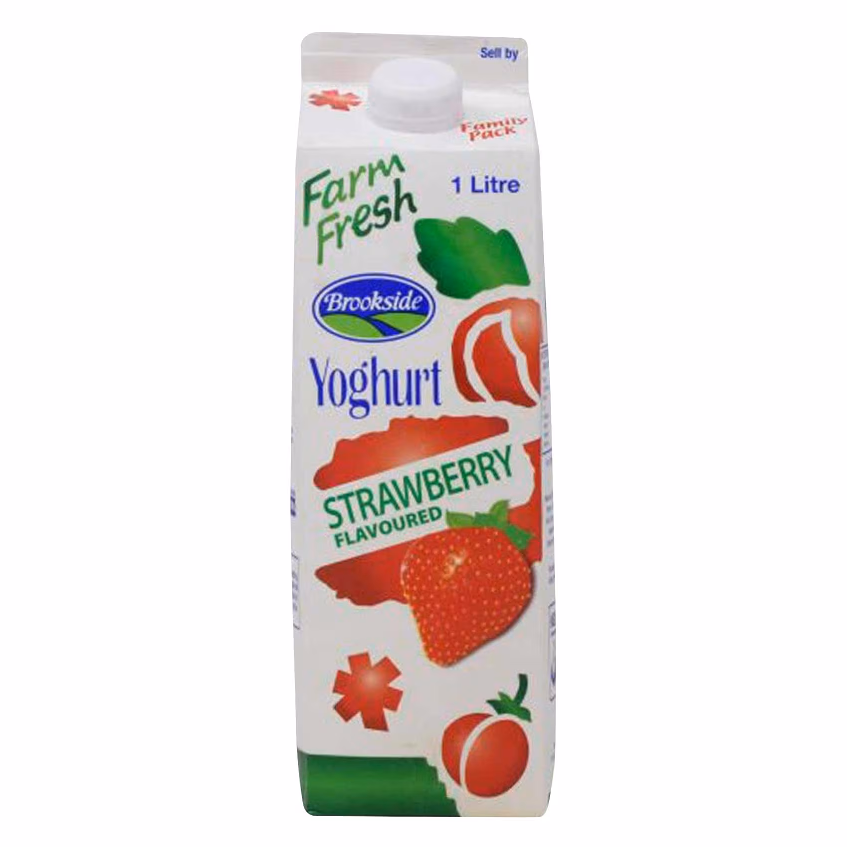 BROOKSIDE STRAWBERRY YOGHURT TR 1LTR