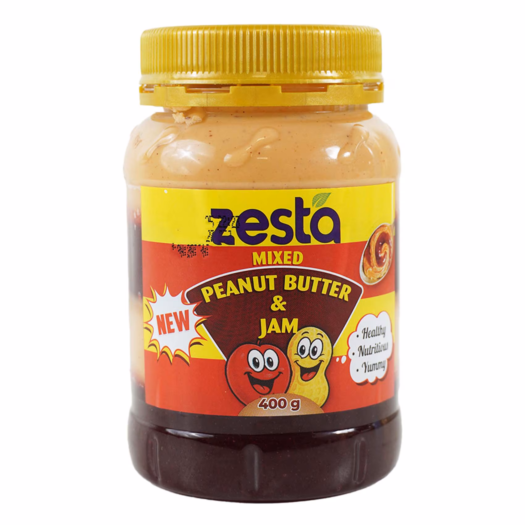 ZESTA PEANUT BUTTER & JAM 400GM