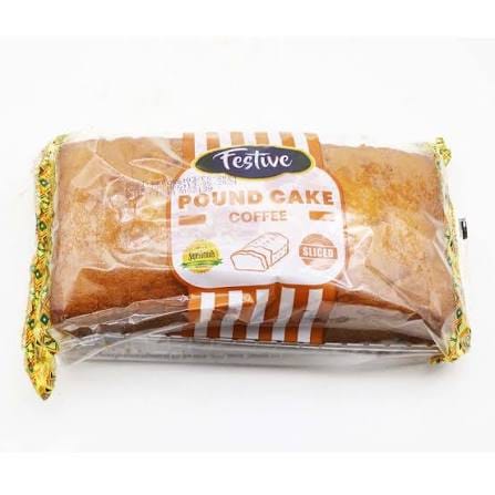 FESTIVE POUND CAKE COFFEE SLICE 400G