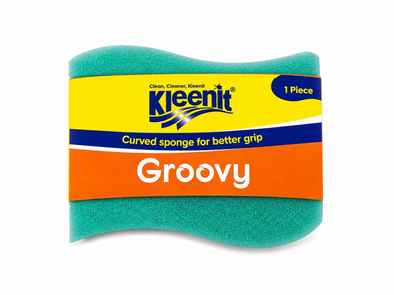 KLEENIT GROOVED 1PK SCRUBBER