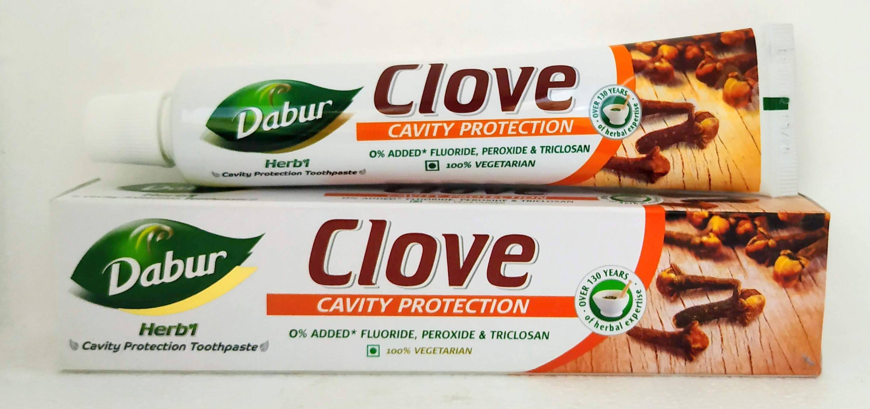DABUR HERBAL TOOTHPASTE CLOVE CAVITY PROTECTION 140GM