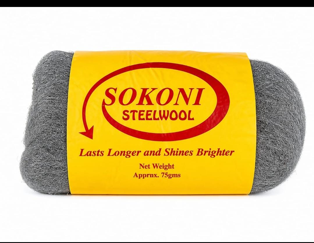 SOKONI STEEL WOOL 75GM