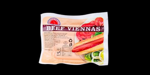 BEEF VIENNAS (EXTRA LONG) 1KG