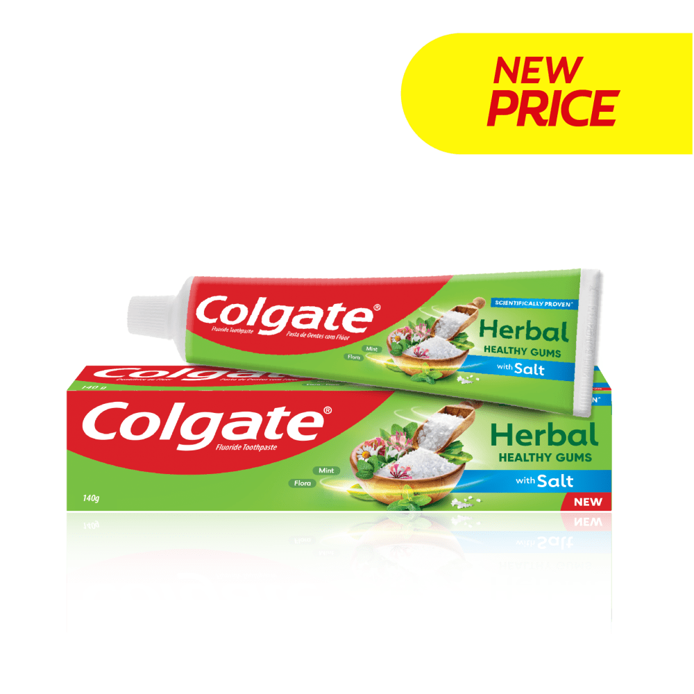 COLGATE HERBAL WITH SALT TOOTHPASTE 140G