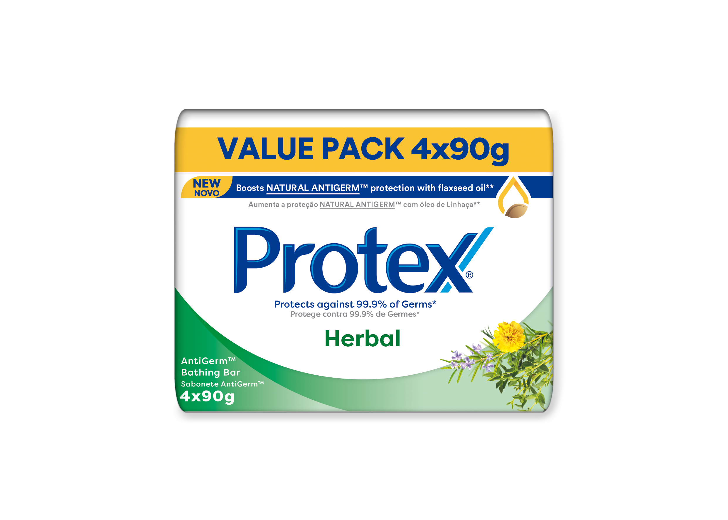 PROTEX HERBAL BUY (3+1) 90GM