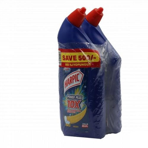 HARPIC POWER PLUS TWIN PACK CITRUS 1LTR