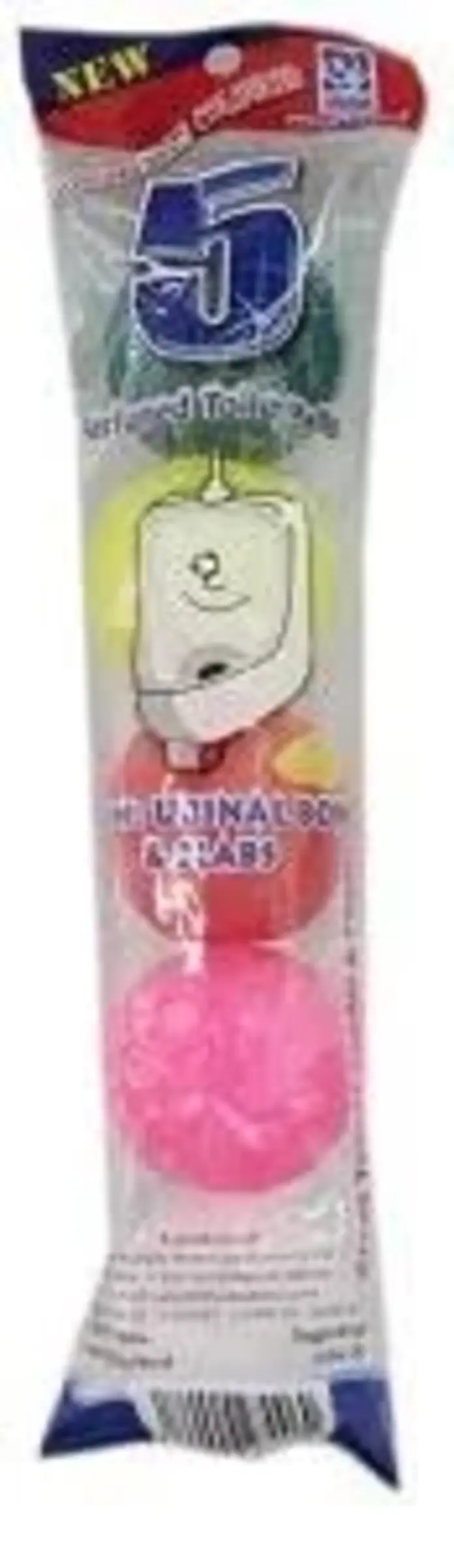 BLUE BUBBLE TOILET BALLS COLOURED 200GM