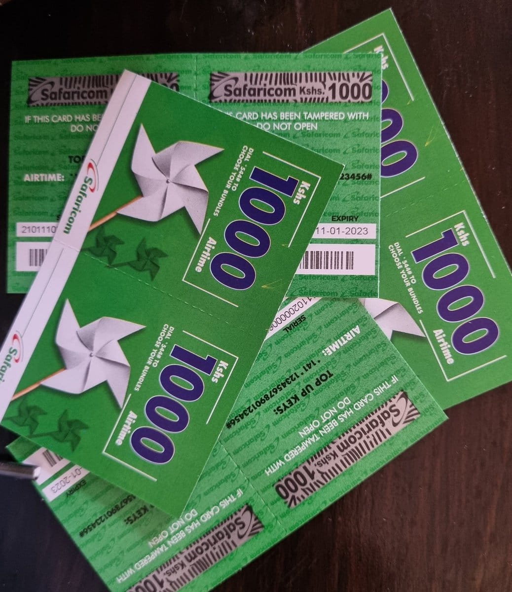 SAFARICOM AIRTIME #1000