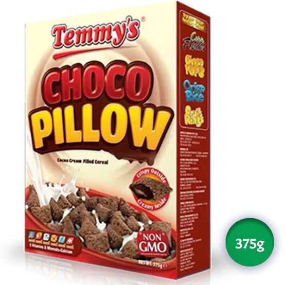 TEMMY'S CHOCO PILLOW 375GM