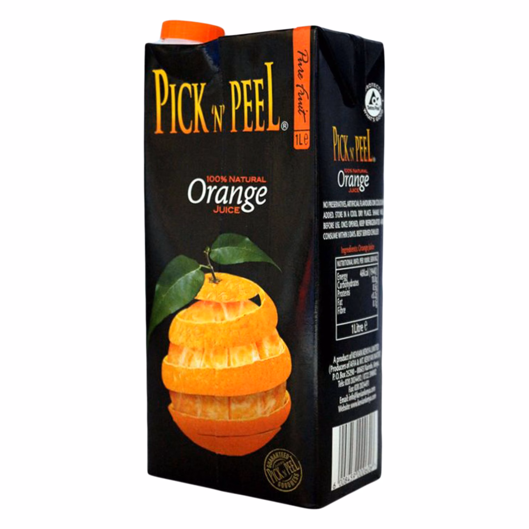 PICK N PEEL ORANGE JUICE 1LTR