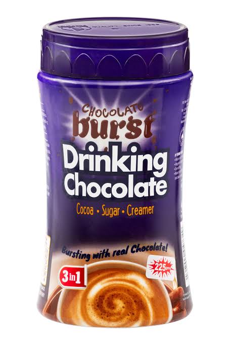 CHOCO BURST DRINKING CHOCOLATE 225GM