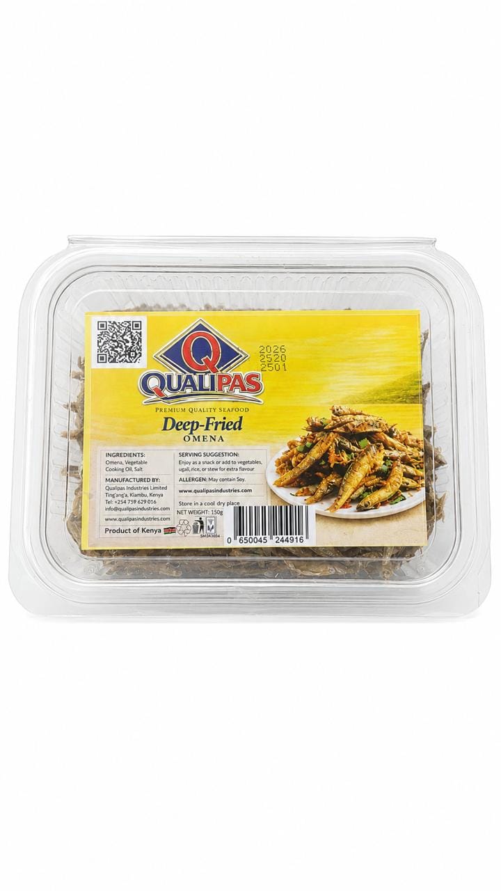 Qualipas Fried Omena 150Gm