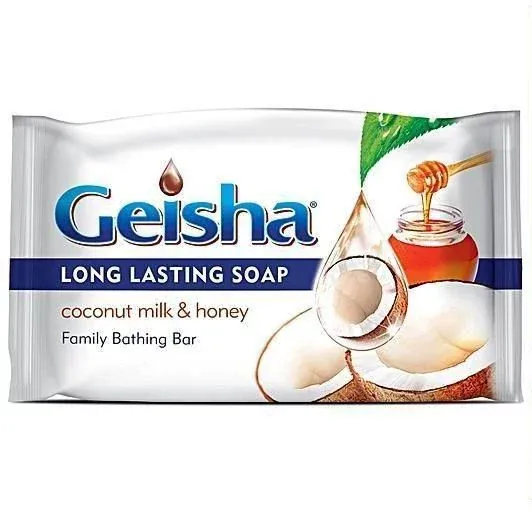 GEISHA WHITE & HONEY BATH SOAP 90GM
