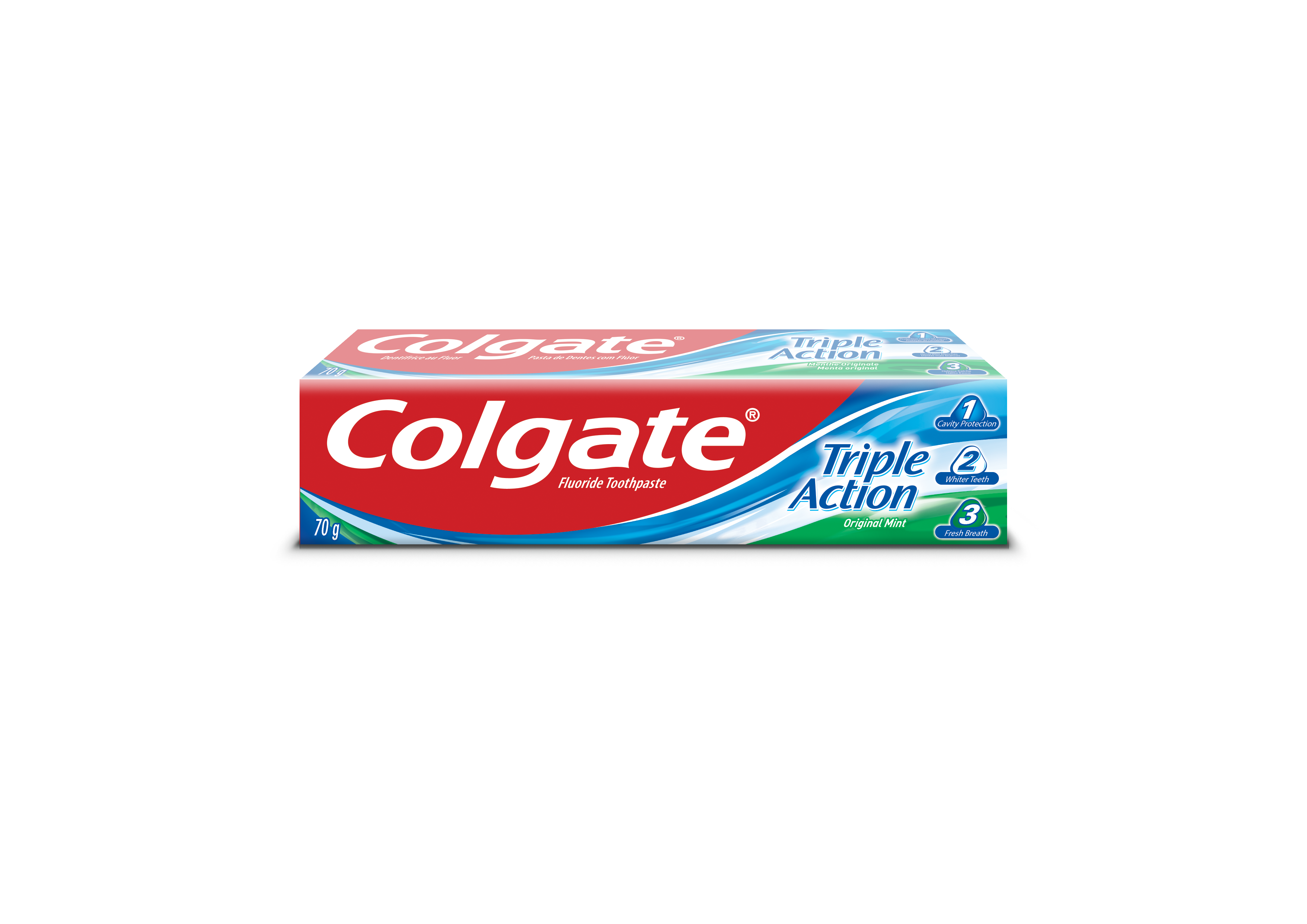 COLGATE TRIPLE ACTION TOOTHPASTE 70GM