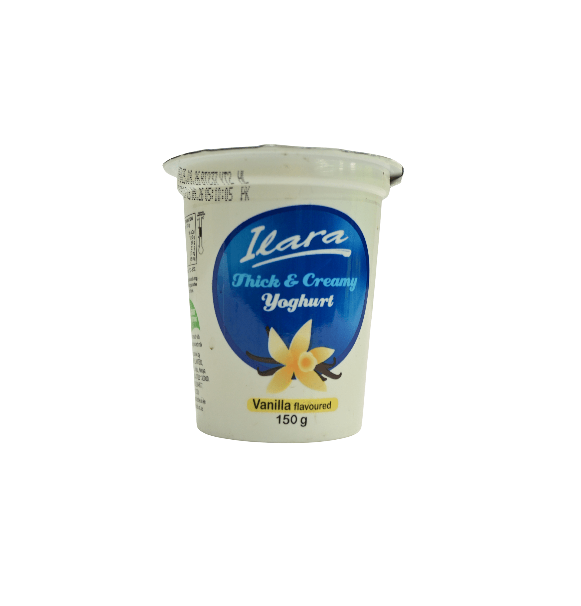 ILARA VANILLA CUP YOGHURT 150ML
