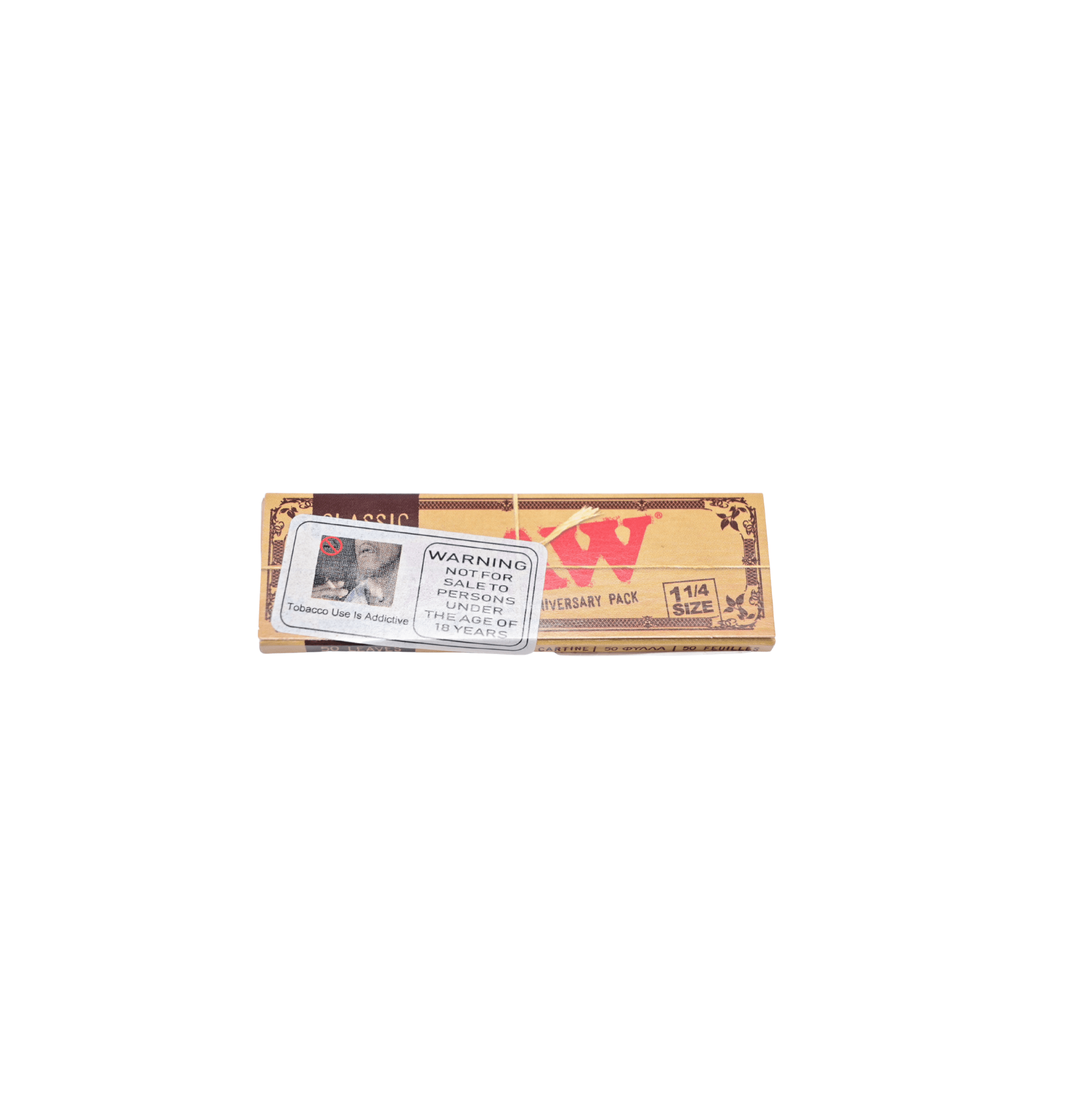 RAW ROLLING PAPER SINGLE WIDE