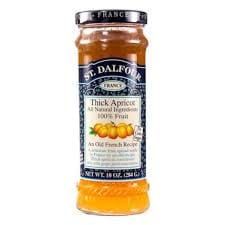 ST DALFOUR APRICOT JAM 284G