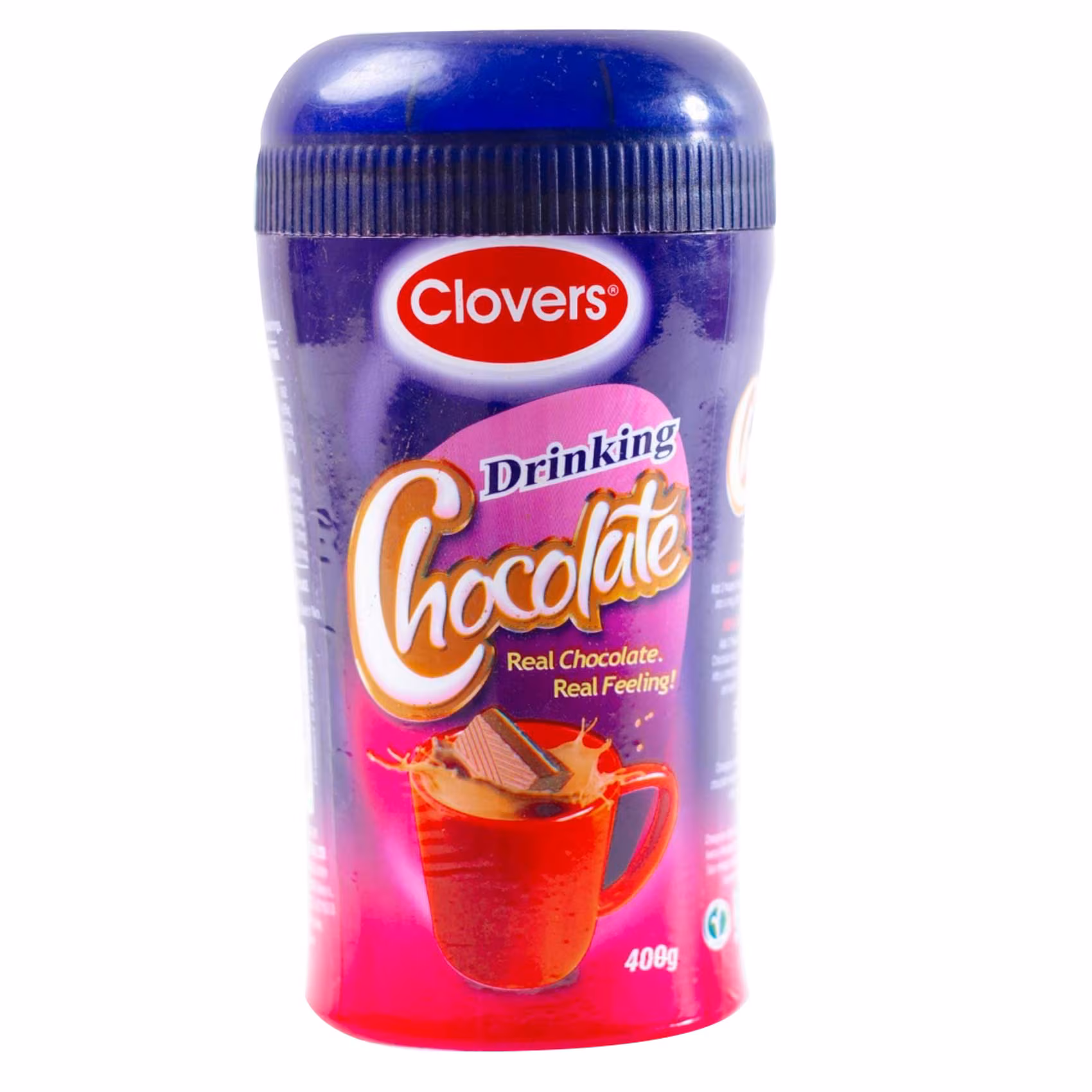 CLOVERS DRINKING CHOCOLATE JAR 400GM