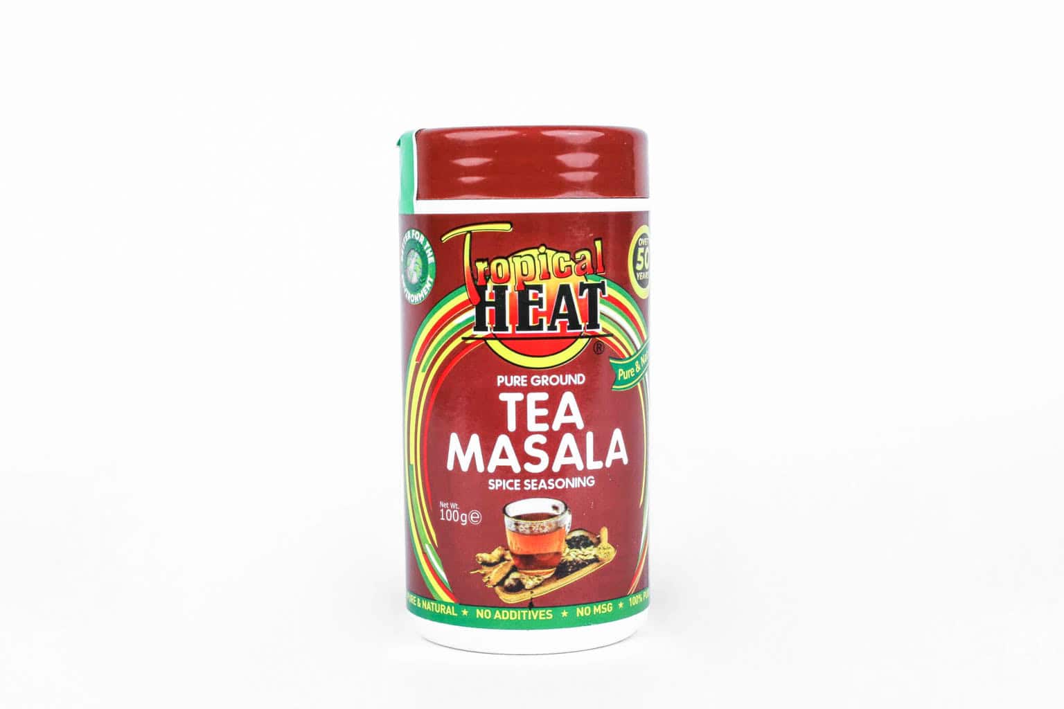 TROPICAL HEAT TEA MASALA JAR 100GM