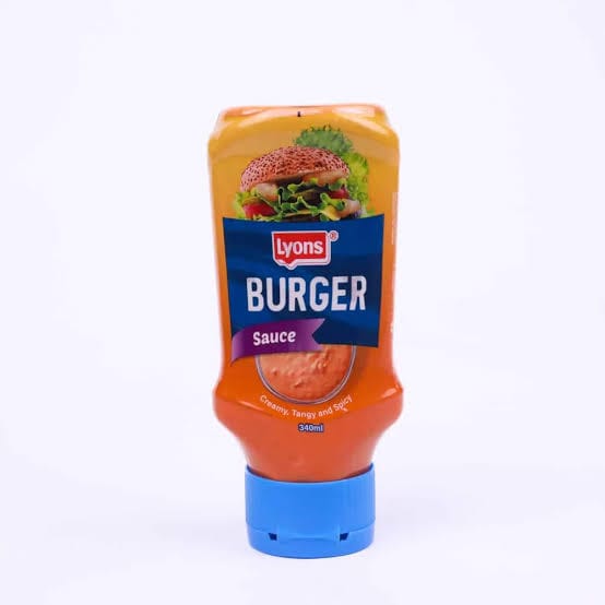 LYONS BURGER SAUSE TOP DOWN 350ML