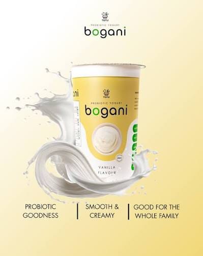 BOGANI PROBIOTIC YOGURT VANILLA 150ML
