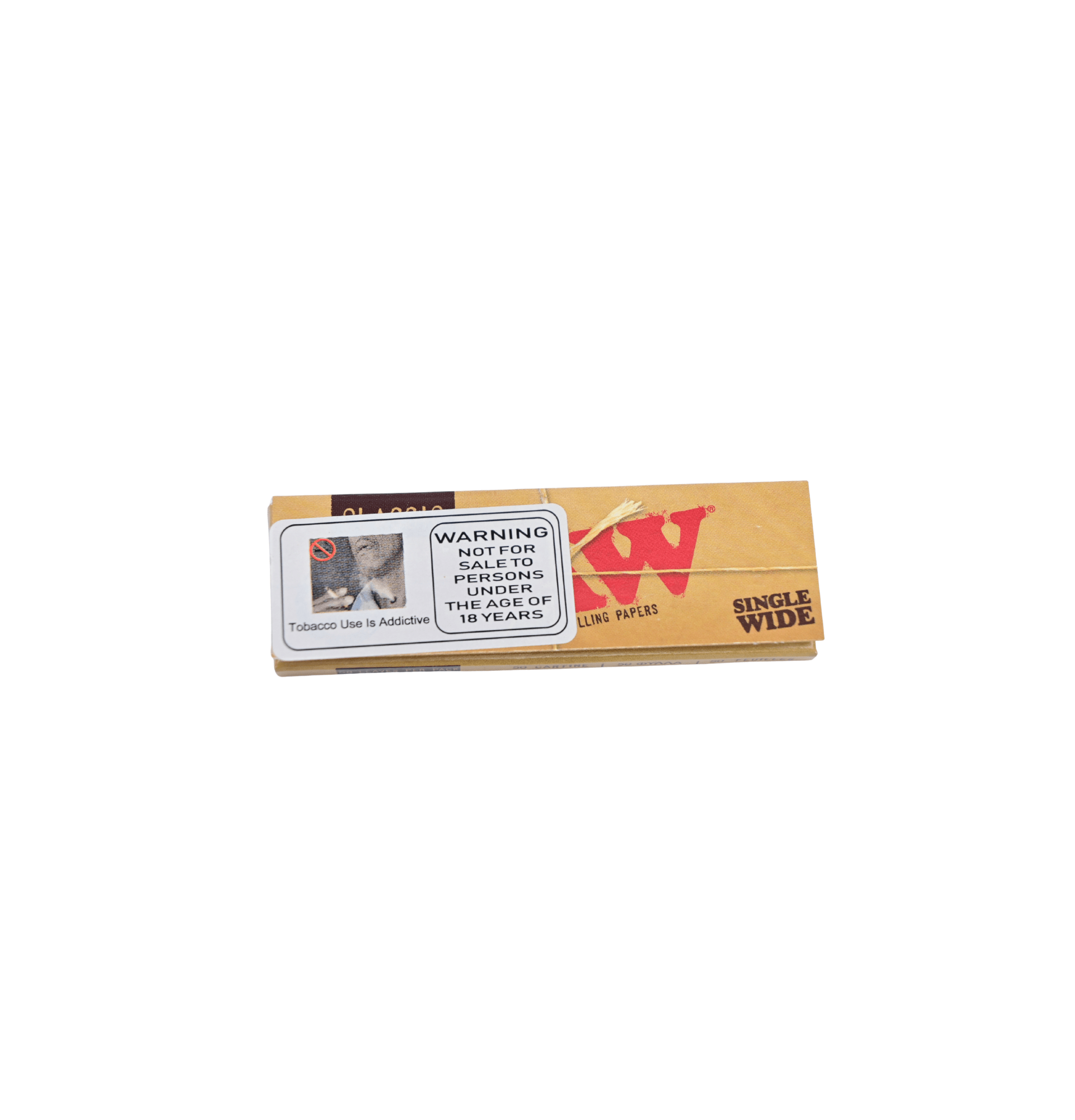 RAW ROLLING PAPER 11/4 CLASSIC SIZE