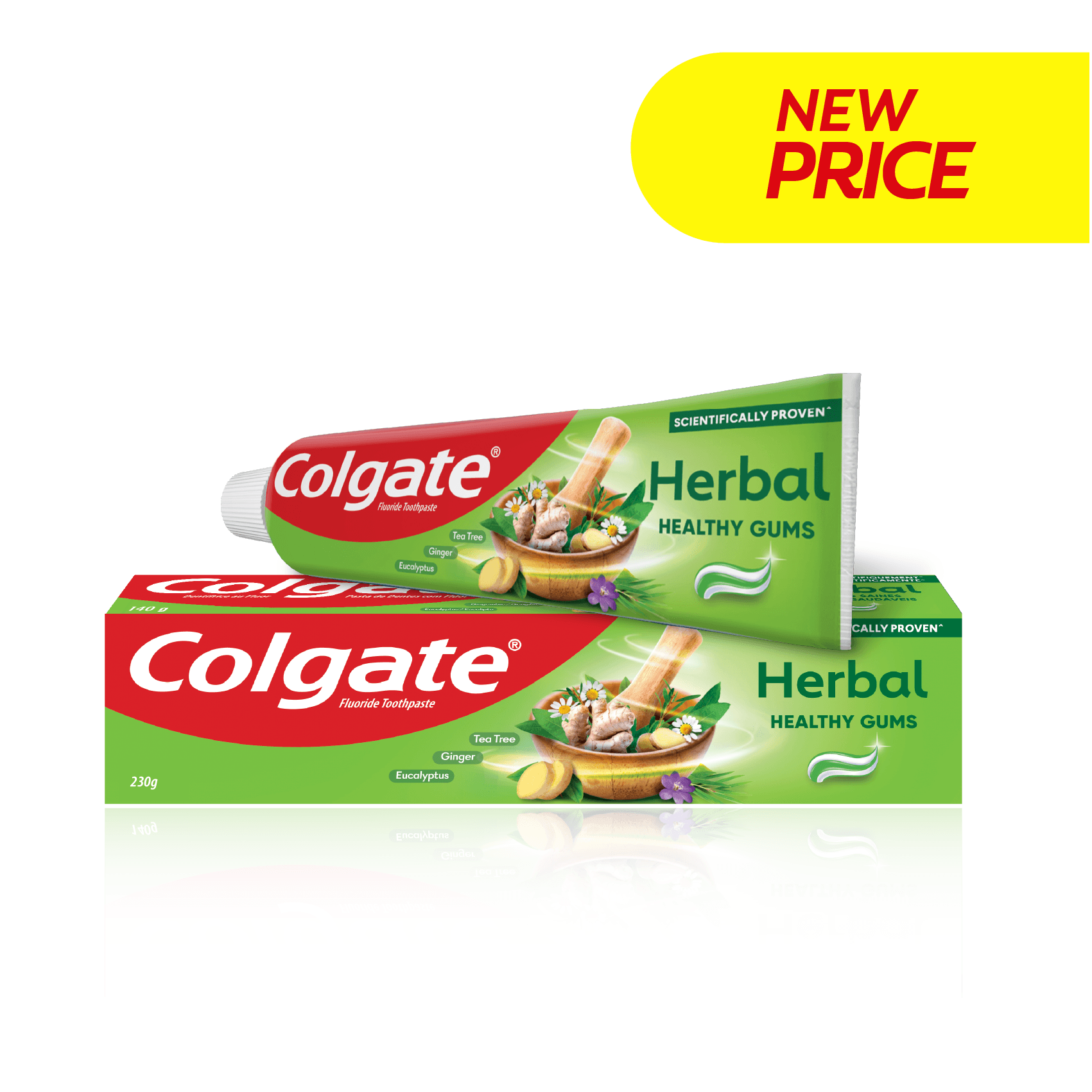 COLGATE HERBAL TOOTH PASTE VALUE PACK 230GM