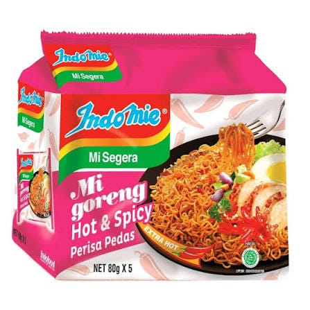 Indomie Mi Goreng Hot & Spicy 400Gm