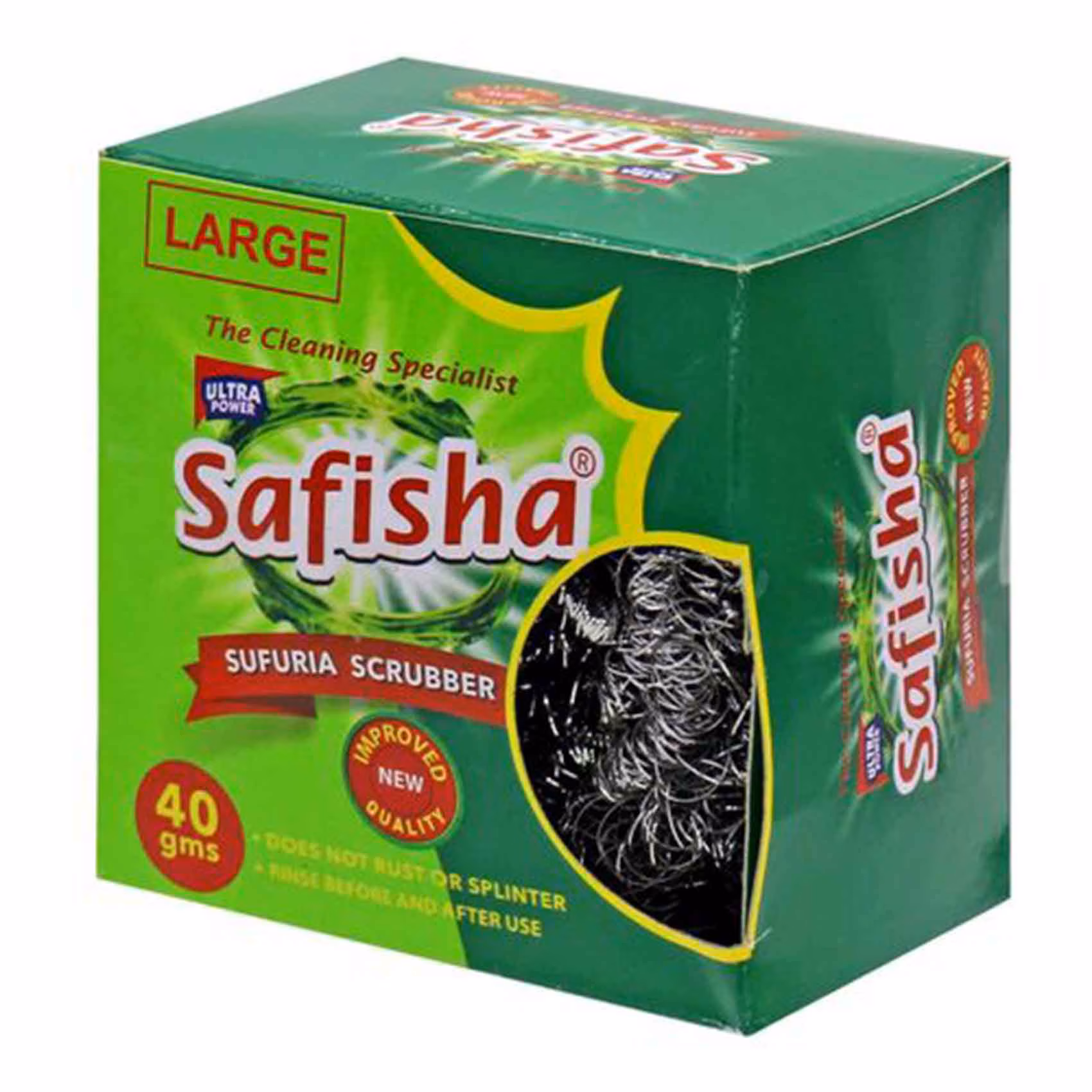 SAFISHA LARGE SUFURIA SCRUBBER 40GM
