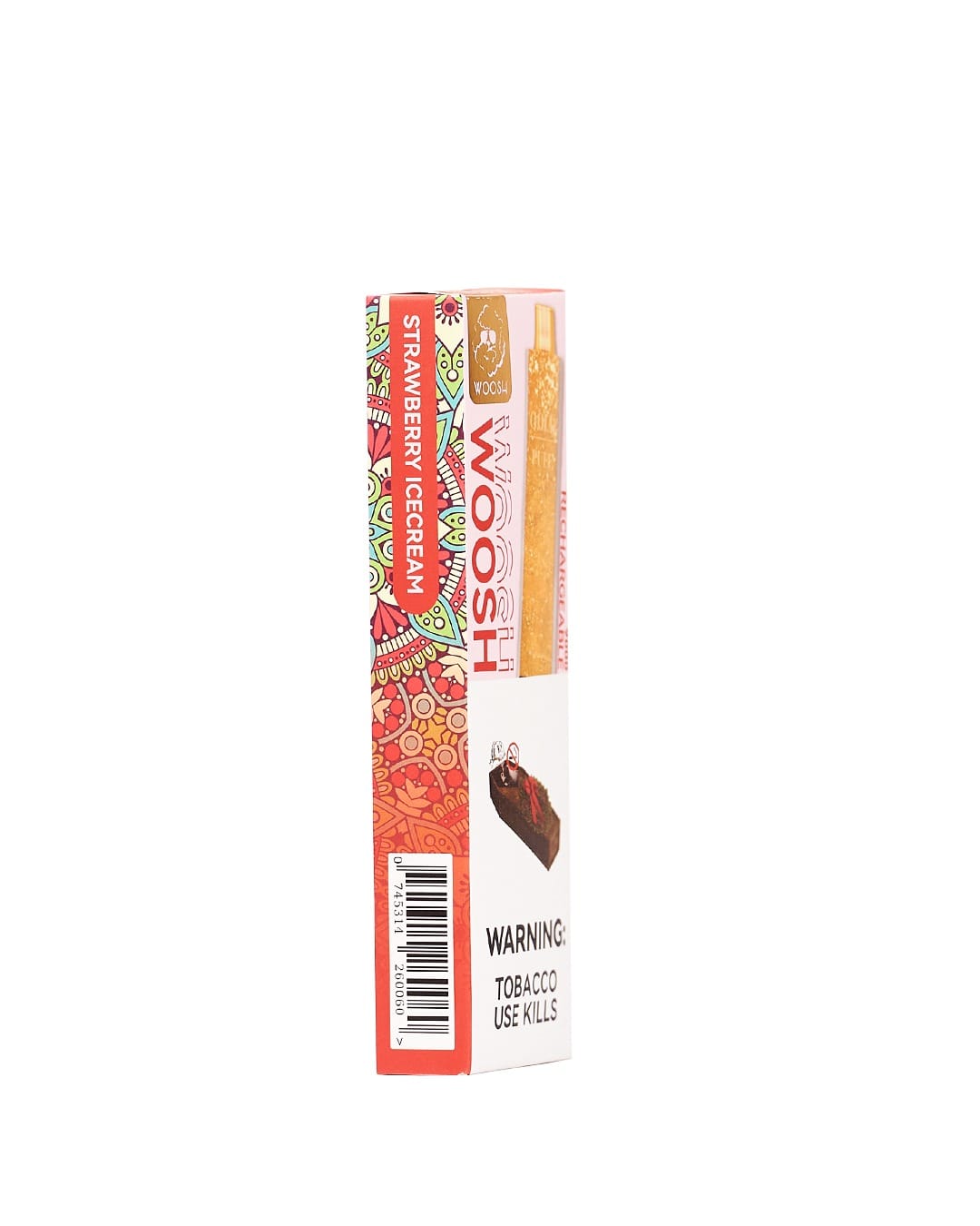 WOOSH STRAWBERRY ICECREAM 9000 PUFFS