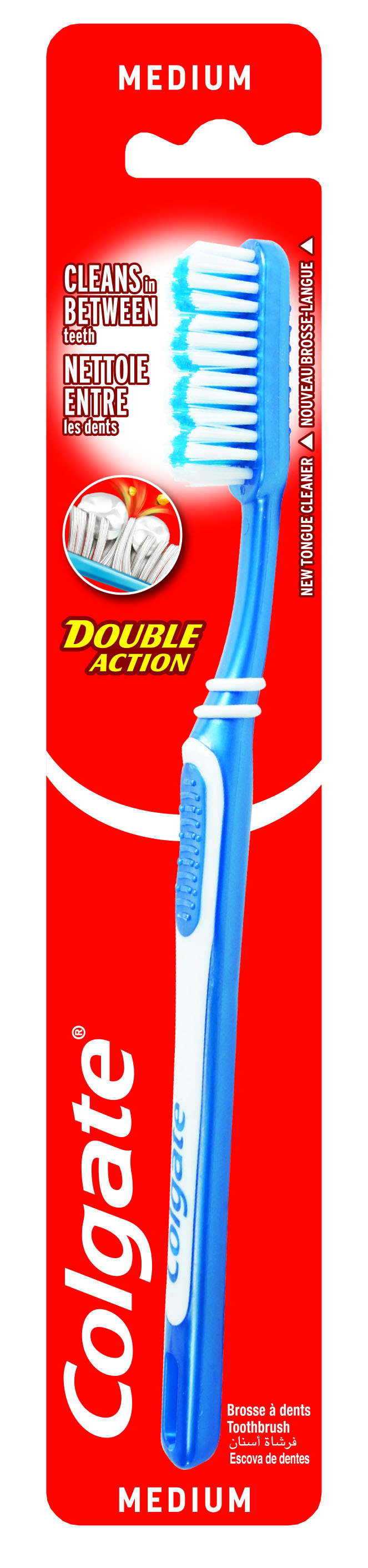 COLGATE DOUBLE ACTION TOOTHBRUSH