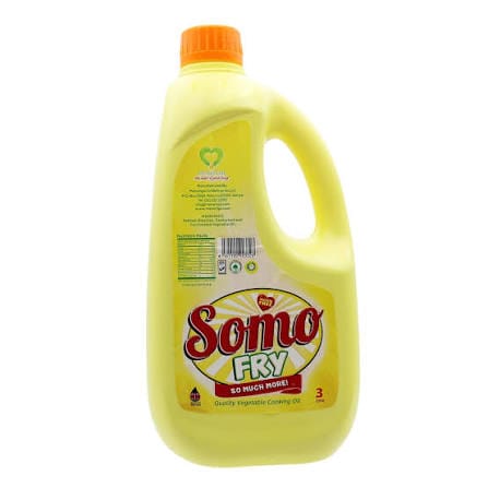 SOMO FRY VEGETABLE COOKING OIL 3LTR