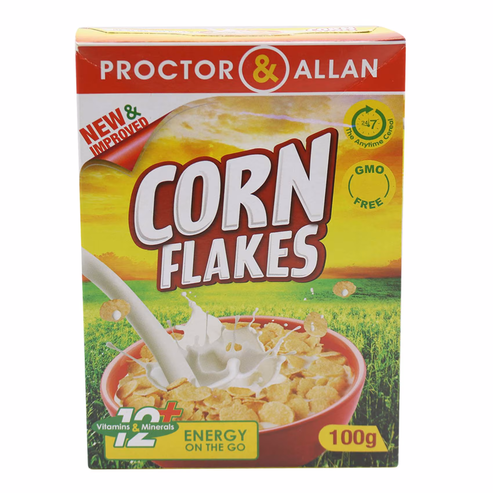 PROCTOR & ALLAN CRUNCHY CORNFLAKES 100GM