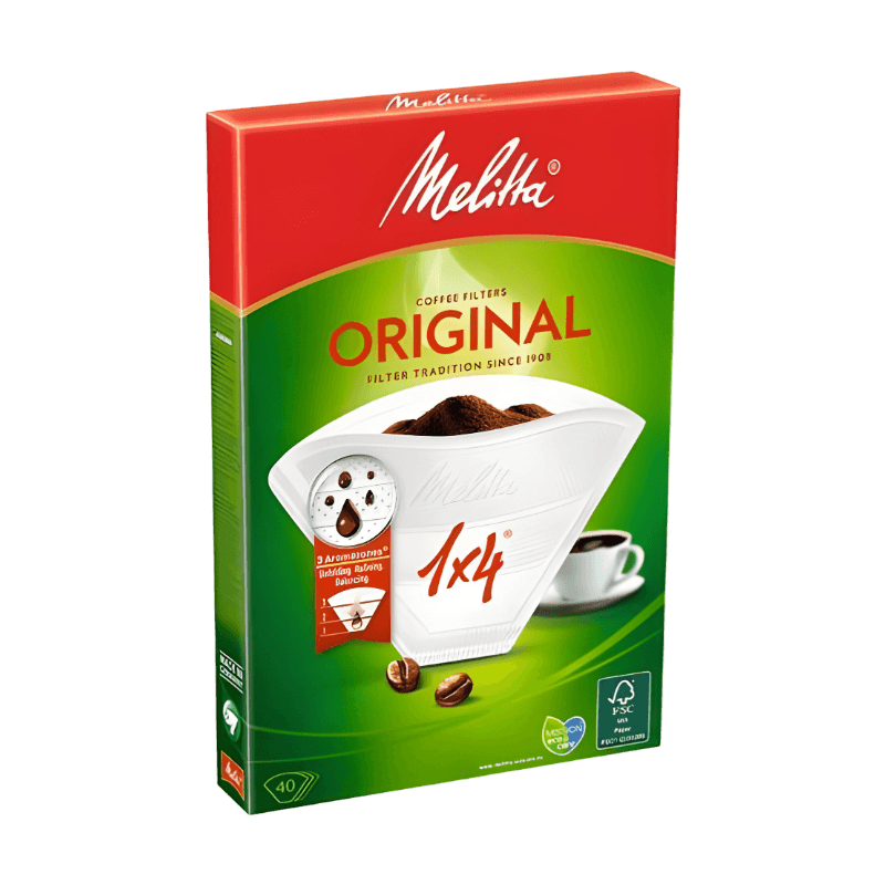 MELITTA FILTER-PAPER 1*4/40 1994 WHITE