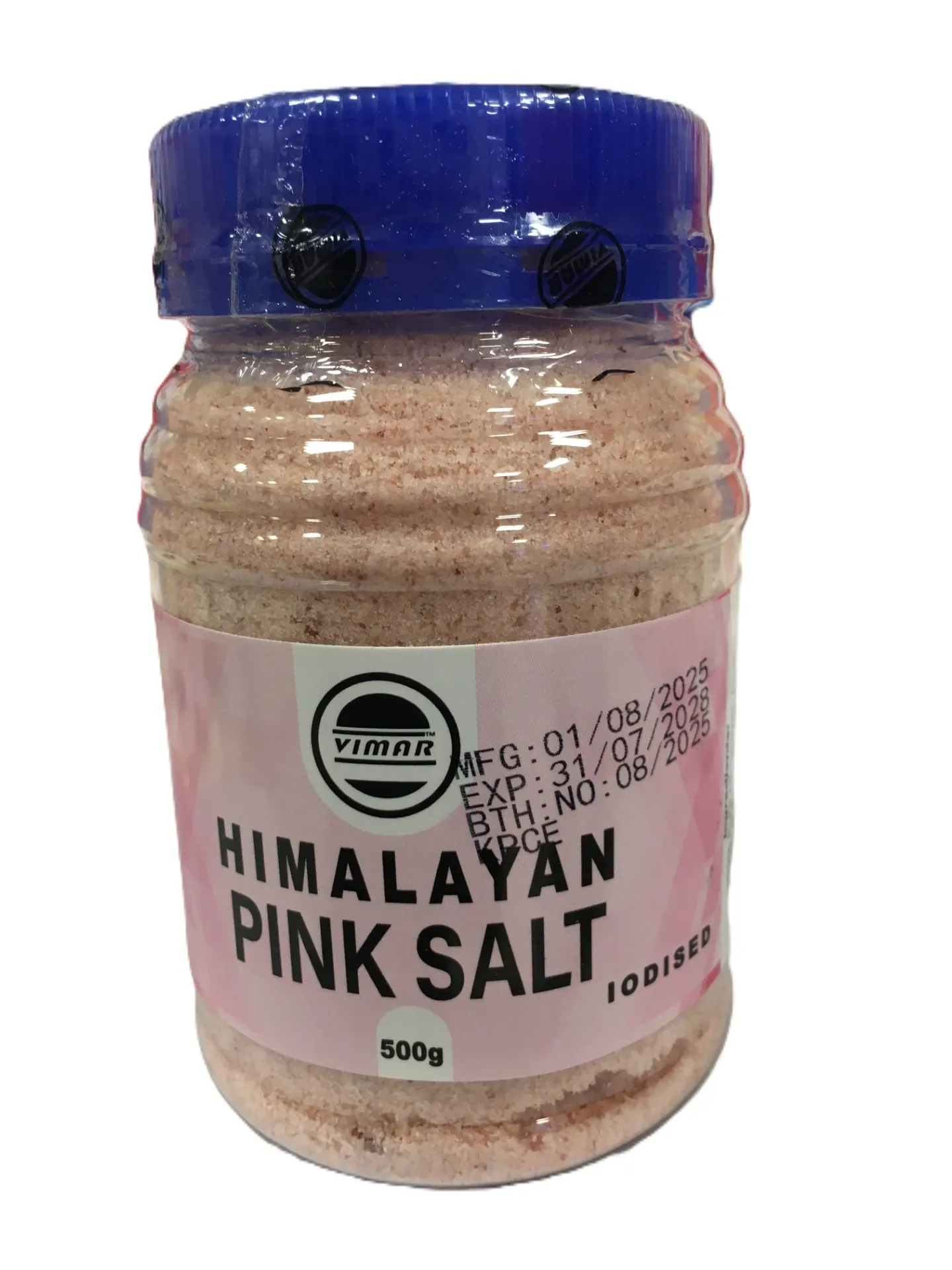 VIMAR HIMALAYAN PINK SALT JAR 500G