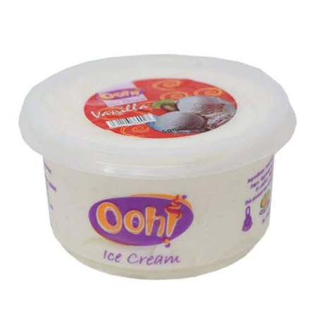 OOH! VANILLA CUP 500ML