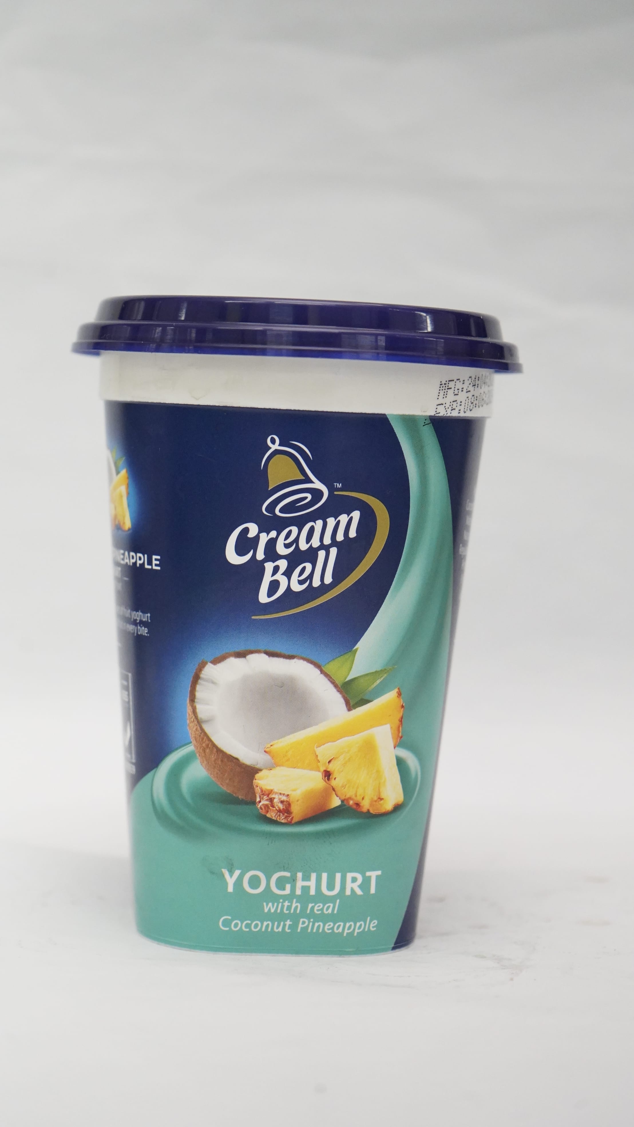 CREAMBELL YOGHURT COCONUT PINEAPPLE 250GM