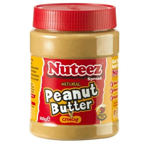 NUTEEZ PEANUT BUTTER CRUNCHY 800GM